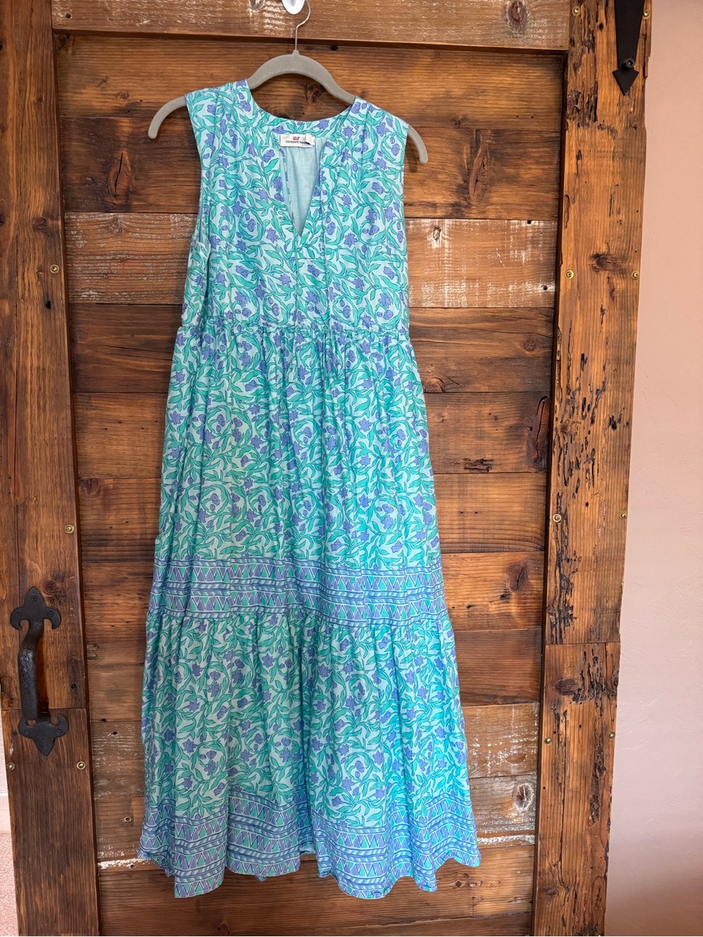 Vineyard Vines Guana Floral Tiered Dress Medium